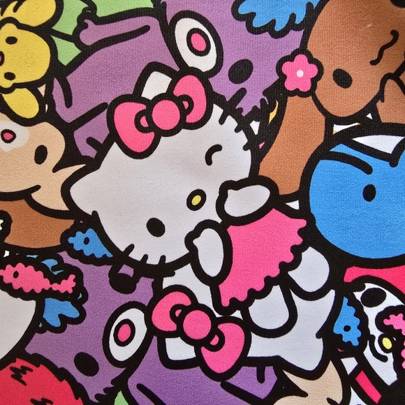 Blackmilk Sanrio All Stars HWMF Leggings Size M NWOT Hello Kitty & Gudetama - Picture 7 of 13